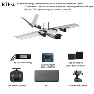 VTOL Fixed Wing Drone Y3 RTF1-2