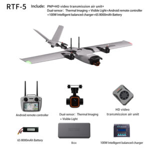 VTOL Fixed Wing Drone Y3 RTF5